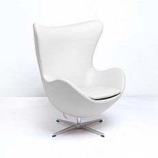 Egg Chair - Buff Tan Leather