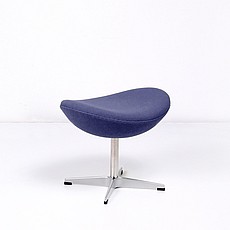Egg Ottoman - Winter Gray
