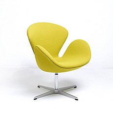 Jacobsen Style: Swan Chair - Chartreuse Green