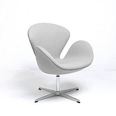 Show product details for Jacobsen Swan Chair - Smoke Gray