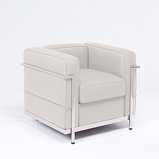 Petite Club Chair - Buff Tan Leather