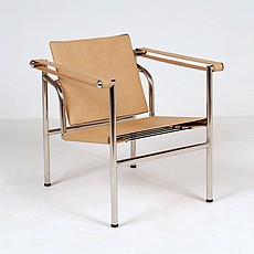 Show product details for Corbusier Style: Basculant Chair - Leather