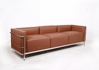 Grande Sofa - Saddle Brown Leather