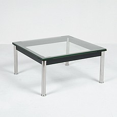 Show product details for Corbusier Side Table - Glass Top