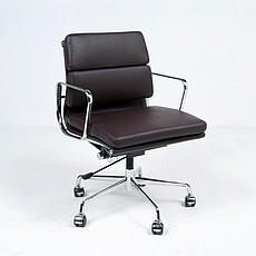 Charles Eames Style: Soft Pad Office Chair (Mid Back)