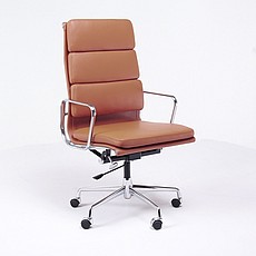 Show product details for Charles Eames Style: Soft Pad Office Chair (High Back)