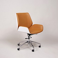Show product details for Modern Classics Moran Office Task Chair - White Back