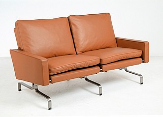 Kjaerholm PK31 Loveseat - Harvest Tan