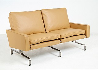 Show product details for Kjaerholm Style: PK31 Loveseat