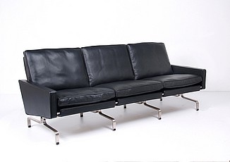 Show product details for Kjaerholm Style: PK31 Sofa