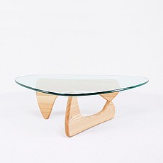 Free Form Coffee Table - Natural Finish on Ash Wood