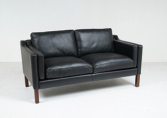 Show product details for Mogensen Style: Model 2212 Loveseat