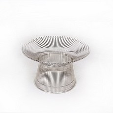Show product details for Platner Style: Wire Frame Round Coffee Table - Base Only