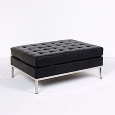 Show product details for Florence Knoll Style: Large Rectangular Ottoman