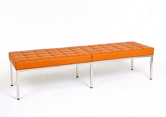 Show product details for Florence Knoll Style: 72 inch Bench - Fabric Cushion