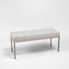 Florence 42 Inch Narrow Bench - Buff Tan Leather