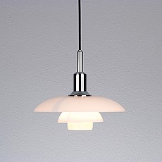 Show product details for Poul Henningsen Style: PH Glass Pendant - Small
