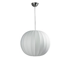 Show product details for Clearance: George Nelson Style: Round Ceiling Lamp Pendant (Large)