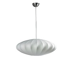 Show product details for Clearance: George Nelson Style: Wide Ceiling Lamp Pendant (Large)