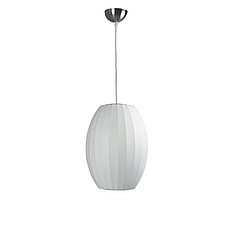 Show product details for Clearance: George Nelson Style: Tall Ceiling Lamp Pendant (Large)