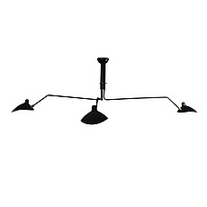 Show product details for Serge Mouille Style: 3-Arm Chandelier