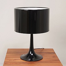 Show product details for Wilhelm Wagenfeld Style: Drum Table Lamp