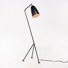 Show product details for Greta Grossman Style: Minimalist Tripod Floor Lamp